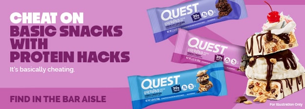 Cheat on basic snacks with protein hacks – find in the bar aisle
