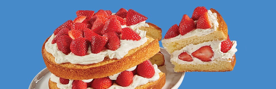 strawberry stack cake