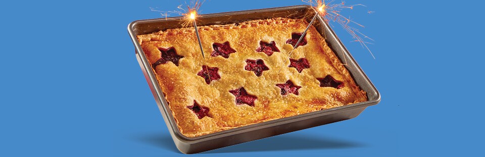 berry slab pie
