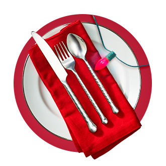 Dinner Plate and Silverware
