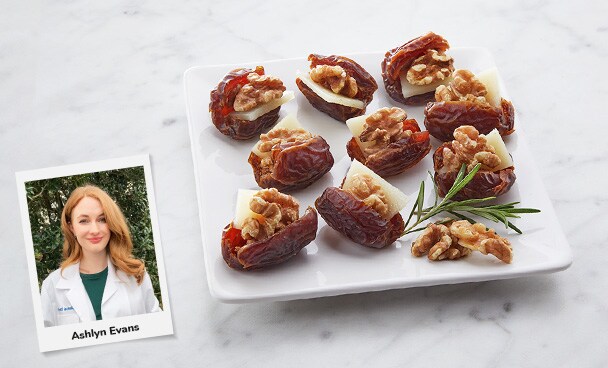 Manchego Stuffed Dates Recipe Image