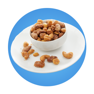 Brown Sugar Candied Nuts