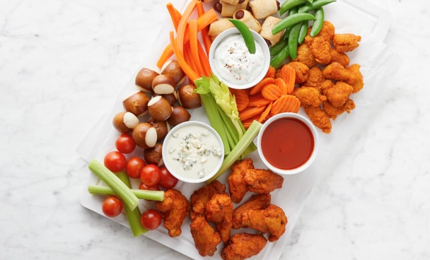 Chicken Wing Snack Board