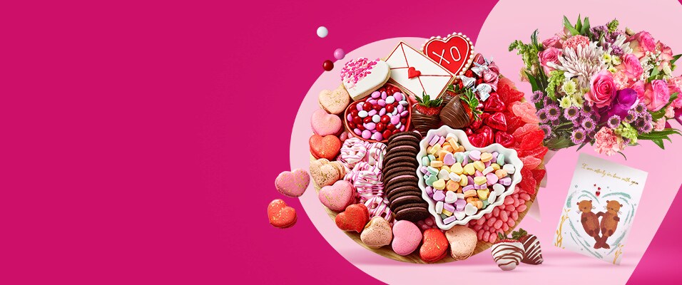 The one-stop shop for our large assortment of candy, flowers, cards & more.