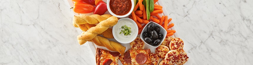 Easy Pizza Grazing Board Recipe