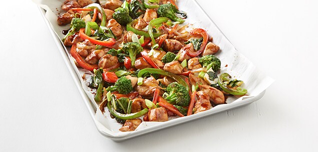 One Pan Vegetable and Chicken Stir-Fry One Pan Vegetable and Chicken Stir-Fry