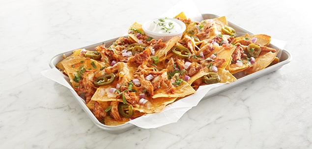 Smoky Chicken Nachos