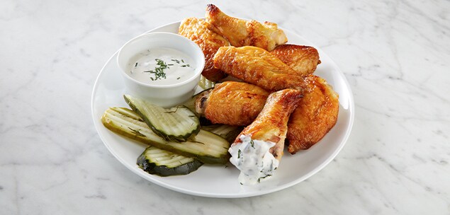 Air Fried Pickle Wings
