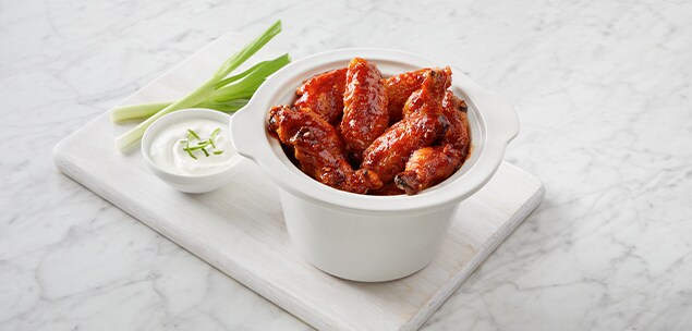 Slow Cooker Honey Sriracha Chicken Wings Slow Cooker Honey Sriracha Chicken Wings