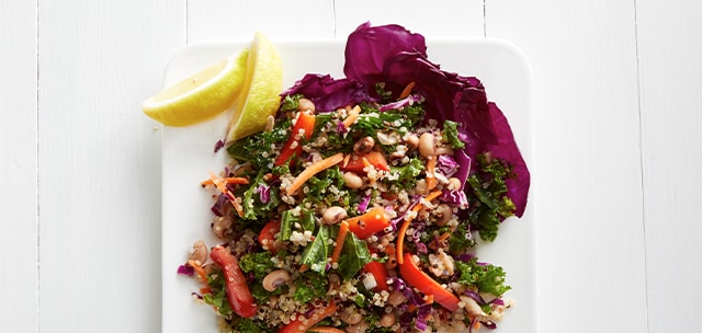 Quinoa and Black-Eyed Peas Salad