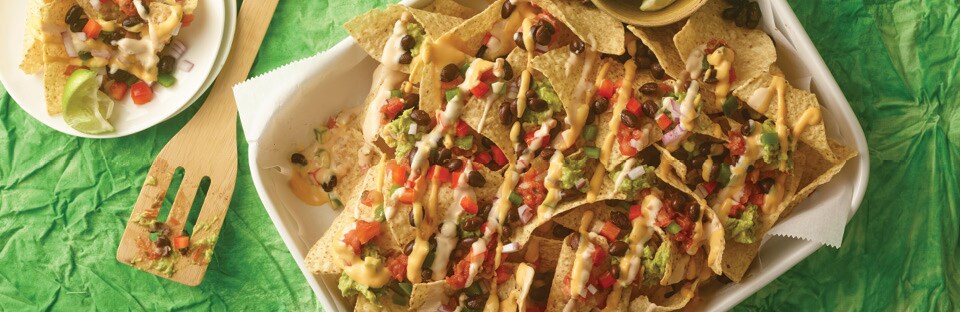 Loaded Veggie Nachos