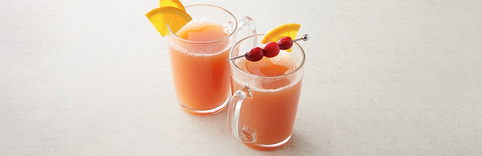 Warm Cranberry Orange Cider