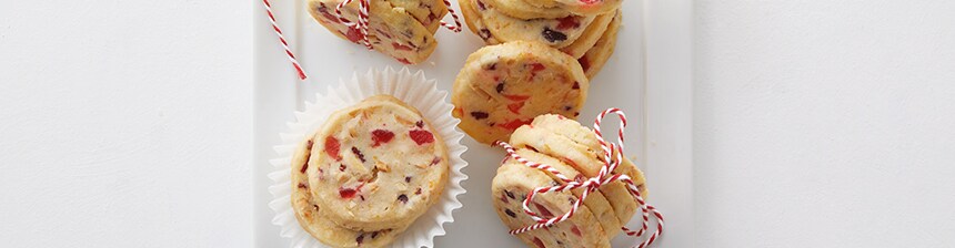Cranberry Orange Shortbread Cookies Recipe
