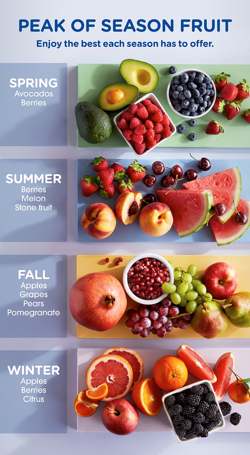 Seasonal Fruit Infographic