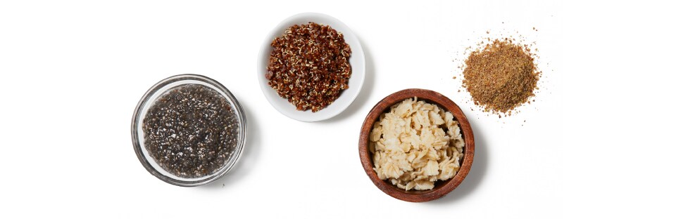 little bowls of fiber add-ins