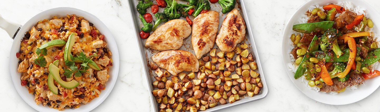 Weekly Meals 7 Pre planned Meals with Menu Template City Market