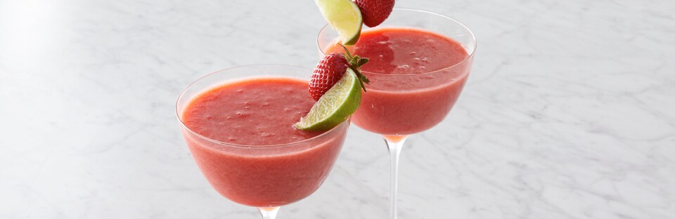 Strawberry Daiquiri Mocktails