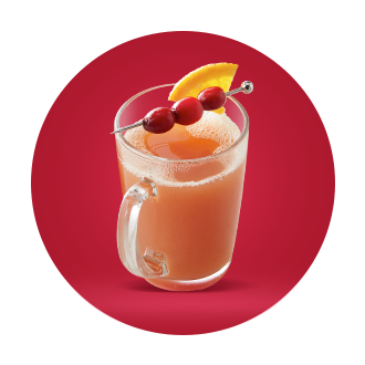 Warm Cranberry Orange Cider