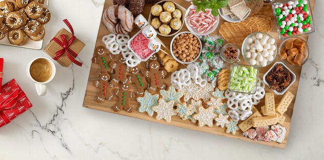 Festive Charcuterie Boards & Coffee Bars