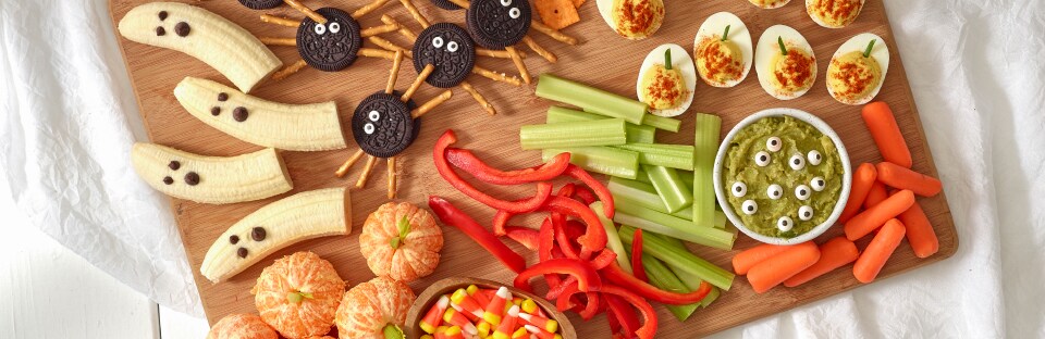 Fall-Themed Snack Board