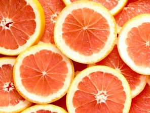 grapefruit slices