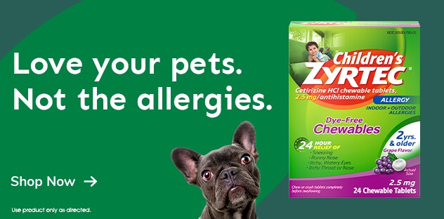 love your pets not the allergies