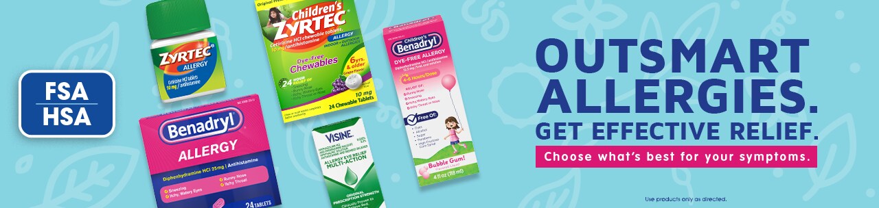 outsmart allergies. Get effective relief