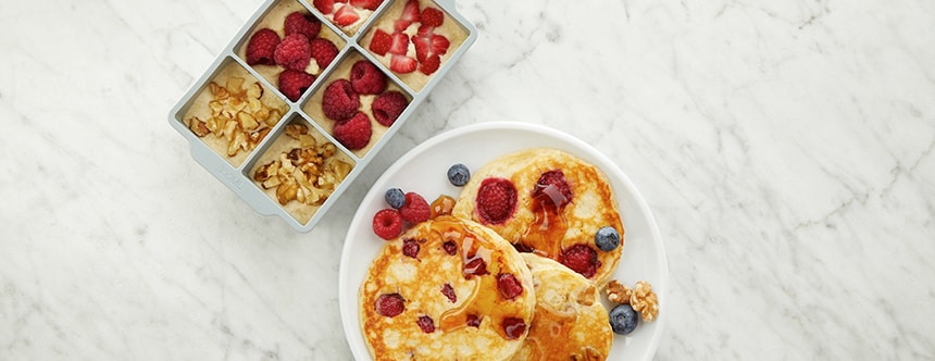 Buttermilk Ice Cube Tray Pancakes