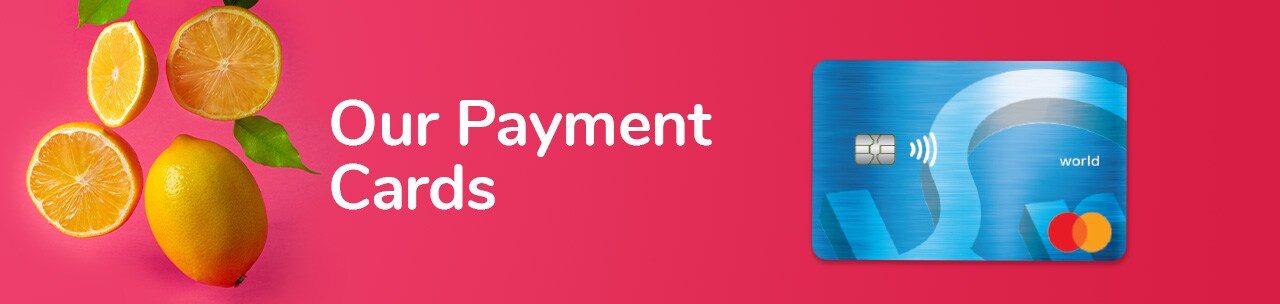 Our Payment Cards