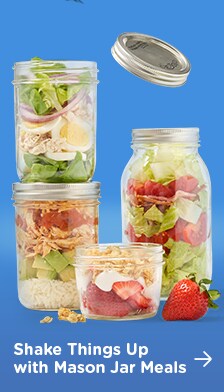 Mason Jar Bento Box Lunches
