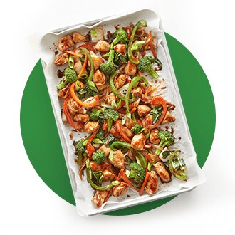 One Pan Vegetable & Chicken Stir-Fry
