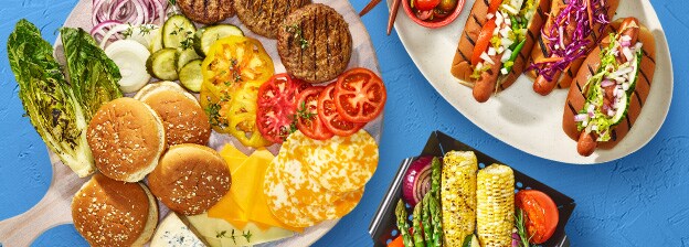 Summer Grilling. Plan a cookout-style celebration.