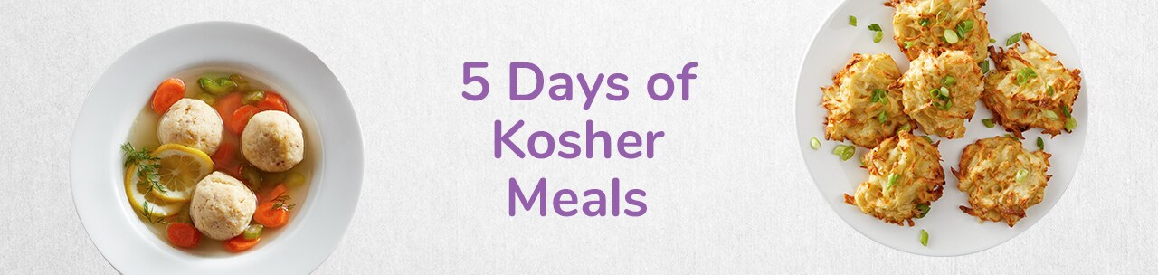 5 Days of Kosher Meals 5 Days of Kosher Meals
