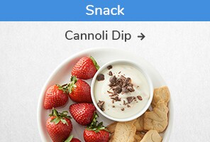 Snack recipe. Cannoli Dip