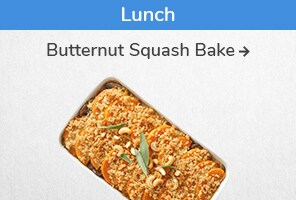 Lunch recipe. Butternut squash bake