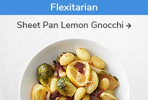 Flexitarian Sheet Pan Lemon Gnocchi