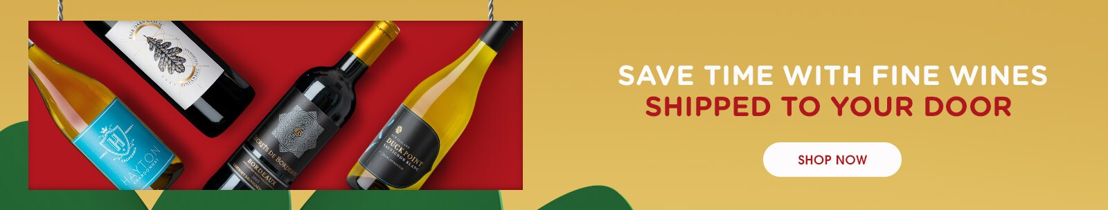 Save Time with Wine Shipped to Your Door