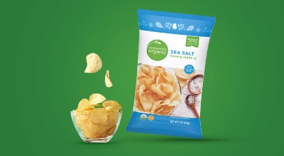 Bag of potato chips