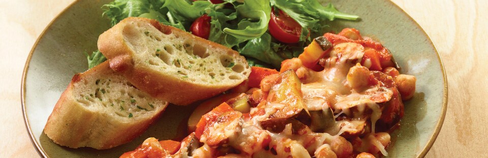 Cheesy pizza beans