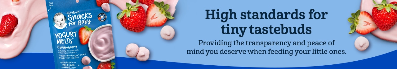 High standard for tiny tastebuds