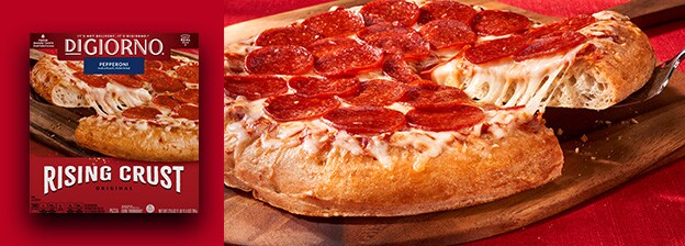 Fresh baked taste that turned delivery fans into DiGiorno fans.