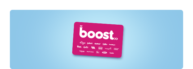 Redeem Your Boost Gift Card