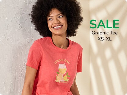 Sale Graphic Tee XS-XL