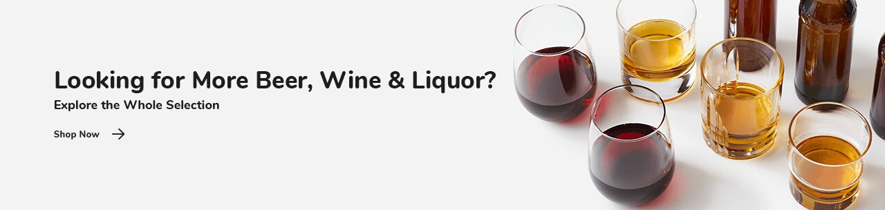 Looking for more beer, wine, and liquor?