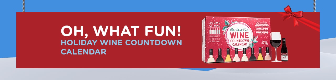 Oh What Fun Holiday Wine Countdown
