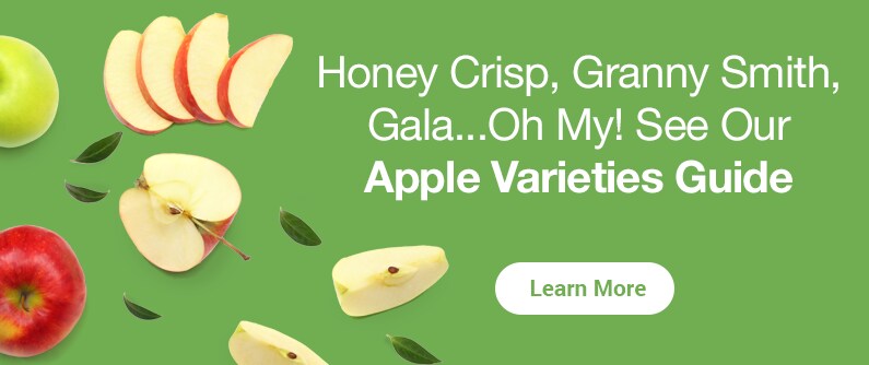 Honey Crisp, Granny Smith, Gala...Oh My! See Our Apple Varieties Guide