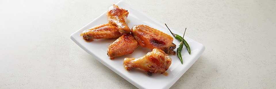Chili Maple Chicken Wings