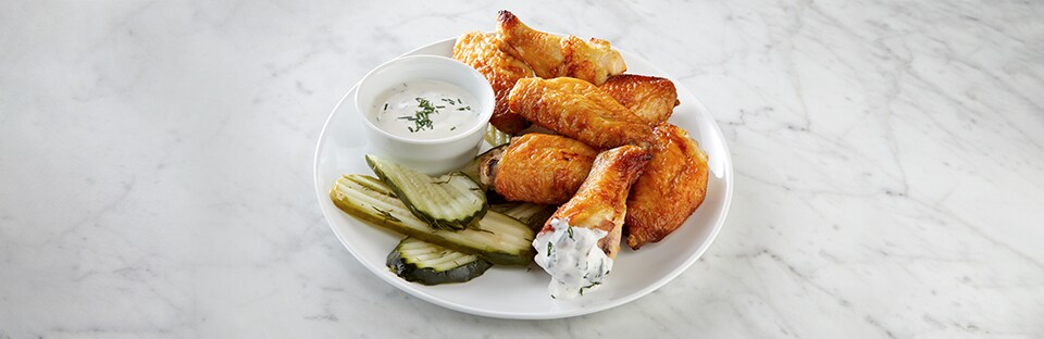 Air Fried Pickle Wings