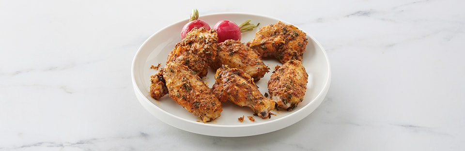 Keto Parmesan Chicken Wings